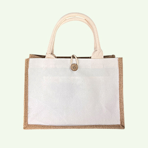 Jute tote bag